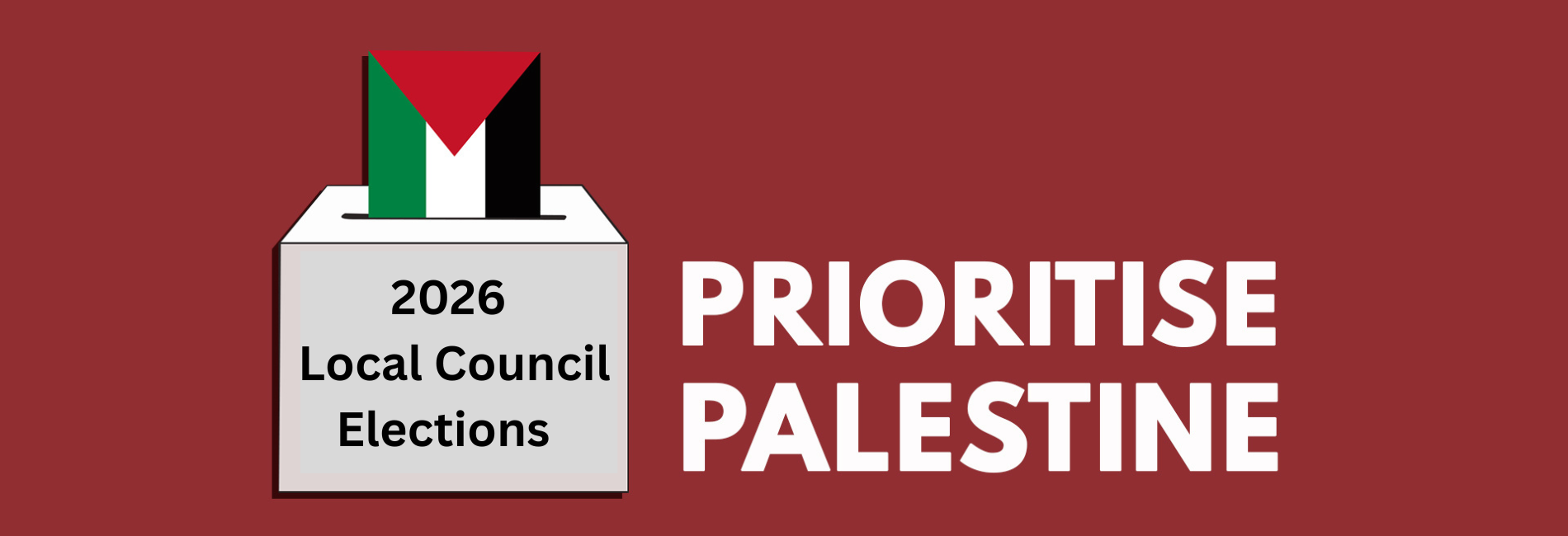 #PrioritisePalestine 2026