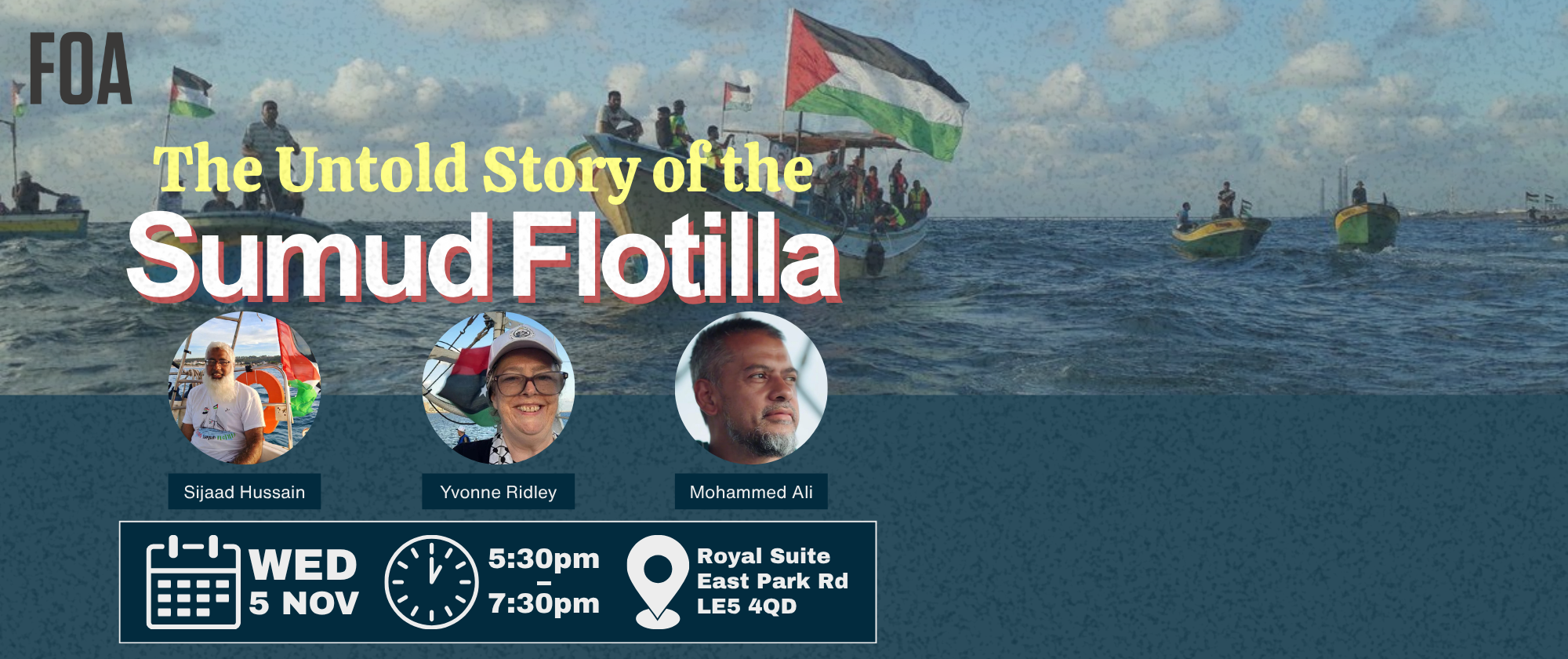 The Untold Story of the Sumud Flotilla