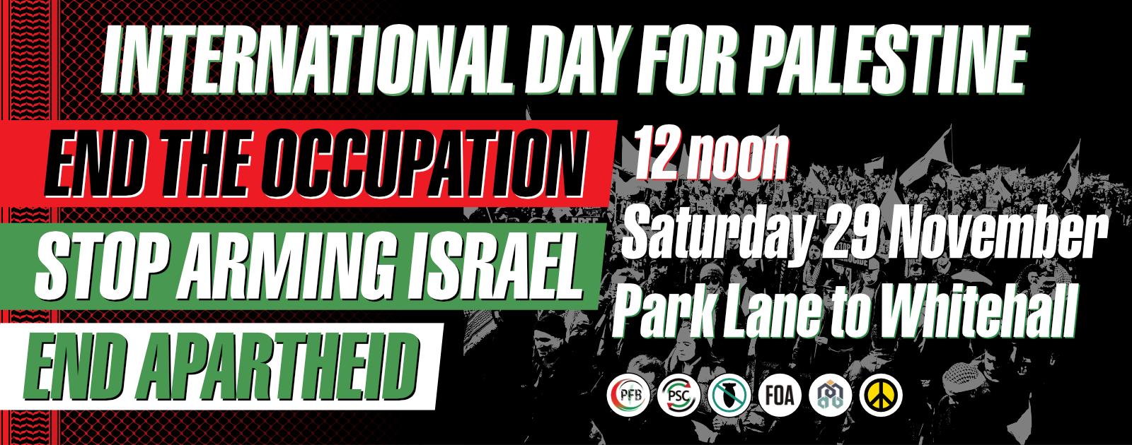 National Demo: International Day for Palestine