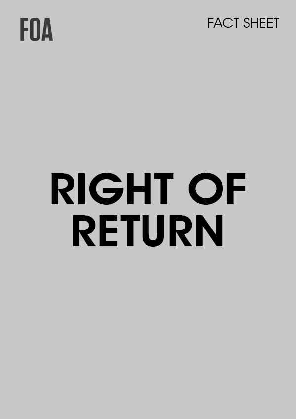 FOA - Friends of Al-Aqsa | Peace in Palestine